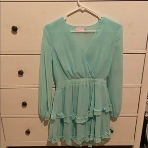 Seafoam Green Dress